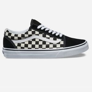 Vans Old Skool Black & White Checkered Skate Shoes Sneakers Lace Up M 6.5 W 8